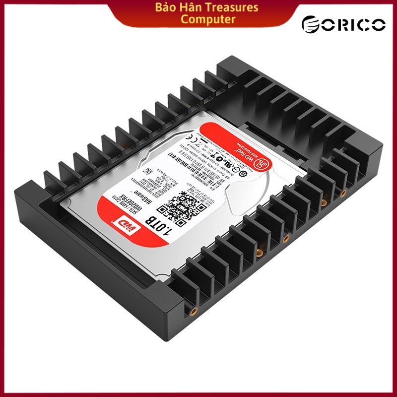 ORICO 1125SS-BK ถาดฮาร์ดไดรฟ์รองรับ SATA 3.0 HDD และ SSD จาก 2.5 ถึง 3.5 นิ้ว 7/ 9.5/ 12.5 มม. - สิน