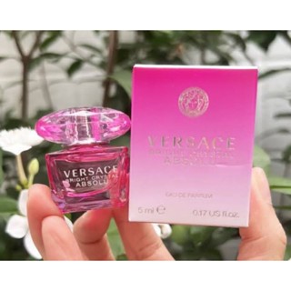 Versace Bright Crystal Absolu Eau De Parfum 5ml. ของแท้