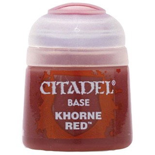 [Paint] Citadel BASE: KHORNE RED