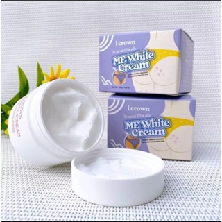 ครีมทาง่ามขาแอนนา  ไอเคราน์มีไวท์ครีม  CROWN  MEWHITE  CREAM ครีมทาง่ามขาแอนนา ขนาด 30 กรัม กระปุกเดียวทาได้ทุกซอกทุกมุม