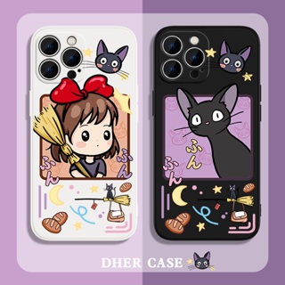 Kikis Delivery Service เคสไอโฟน iPhone 11 13 14 pro max เคส 14 plus case 12 promax X Xr Xs Max couple cover 7 8 plus