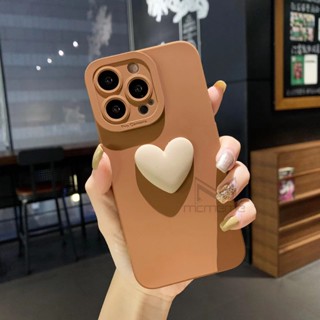 เคสโทรศัพท์มือถือ ลายหัวใจน่ารัก 3D สไตล์เกาหลี สําหรับ OPPO A58 A78 A96 A76 A17 A17K A57 A77s A77 5G