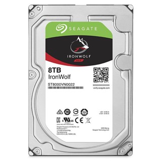 COINSคืน15%⚡FB9JMZV6⚡ SEAGATE IRONWOLF 8TB HDD (5900RPM, 64MB, SATA-3) (94)