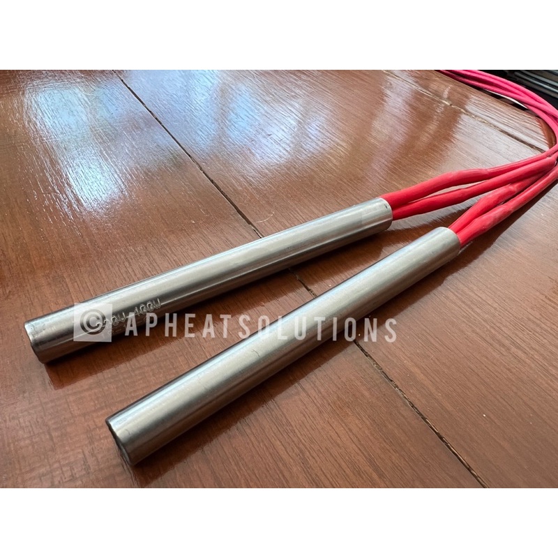 ฮีทเตอร์แท่ง (Cartridge Heater) ขนาด 12 x 120 mm / 220v 400w สายไฟยาว 30 cm
