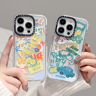 【SLOWCOASTER】Casetify เคสโทรศัพท์มือถืออะคริลิค ดูดซับแม่เหล็ก คุณภาพสูง สําหรับ iPhone 14 Pro max 13 13 Pro max 11 Pro max 14 14Pro 12 12Pro 12 Pro max 13Pro