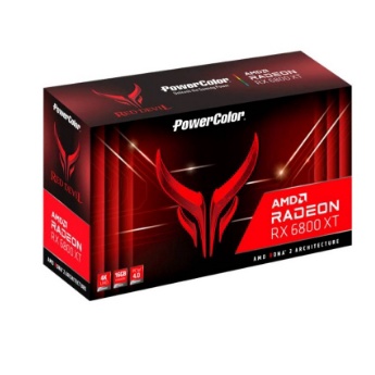 RX6800XT 16GBมือ✌️POWER COLOR VGA Red Devil AMD Radeon