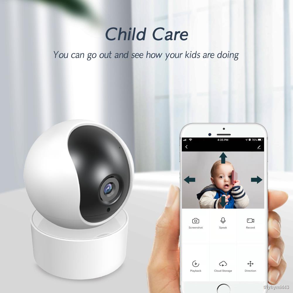 Gautone Surveillance Camera Activity Alerts Night Vision Baby Monitor 1080p Wifi Ip Camera For Tuya Smart Life Pg107 Pg1 #3