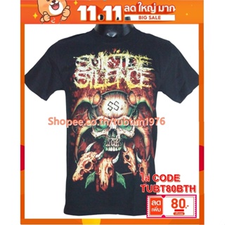 เสื้อวง Suicide Silence เสื้อยืดวงดนตรีร็อค เสื้อวินเทจ ซูไซ ไซเลน SSE1095