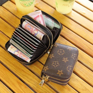 SENSES// New Wallet Card Holder Ultra-Thin Compact Driving License Cover Organ Card Holder Credit Card Coin Purse Card Holder jNKL