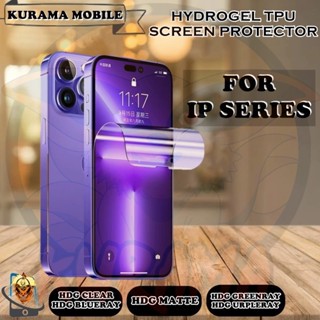 Krm ฟิล์มกันรอยหน้าจอไฮโดรเจล สําหรับ iP 11 Pro Max 11 Pro 11 XS Max XS X XR