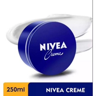 Nivea Cream ( นีเวีย ครีม ) ครีมบำรุงผิวสูตรเข้มข้น ขนาด 250 มล. ( สินค้าใหม่ผลิต )