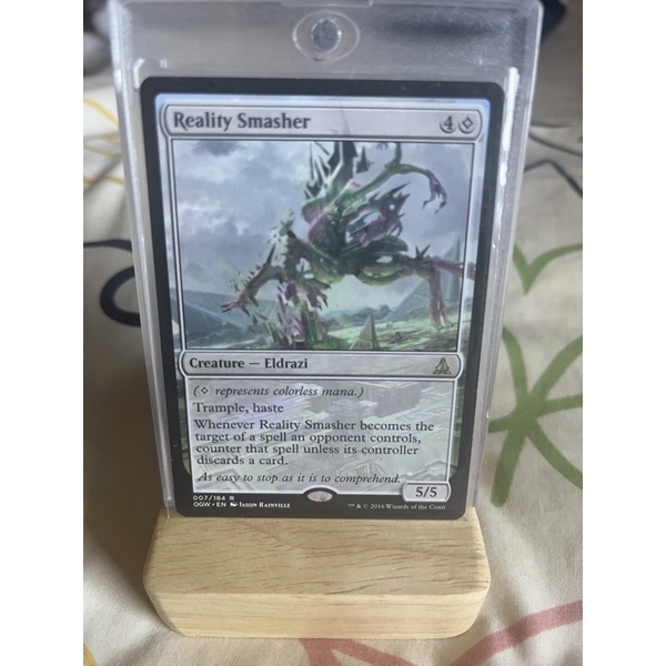 การ์ด MTG Reality Smasher Artifact Magic the gathering EDH รุ่น OGW