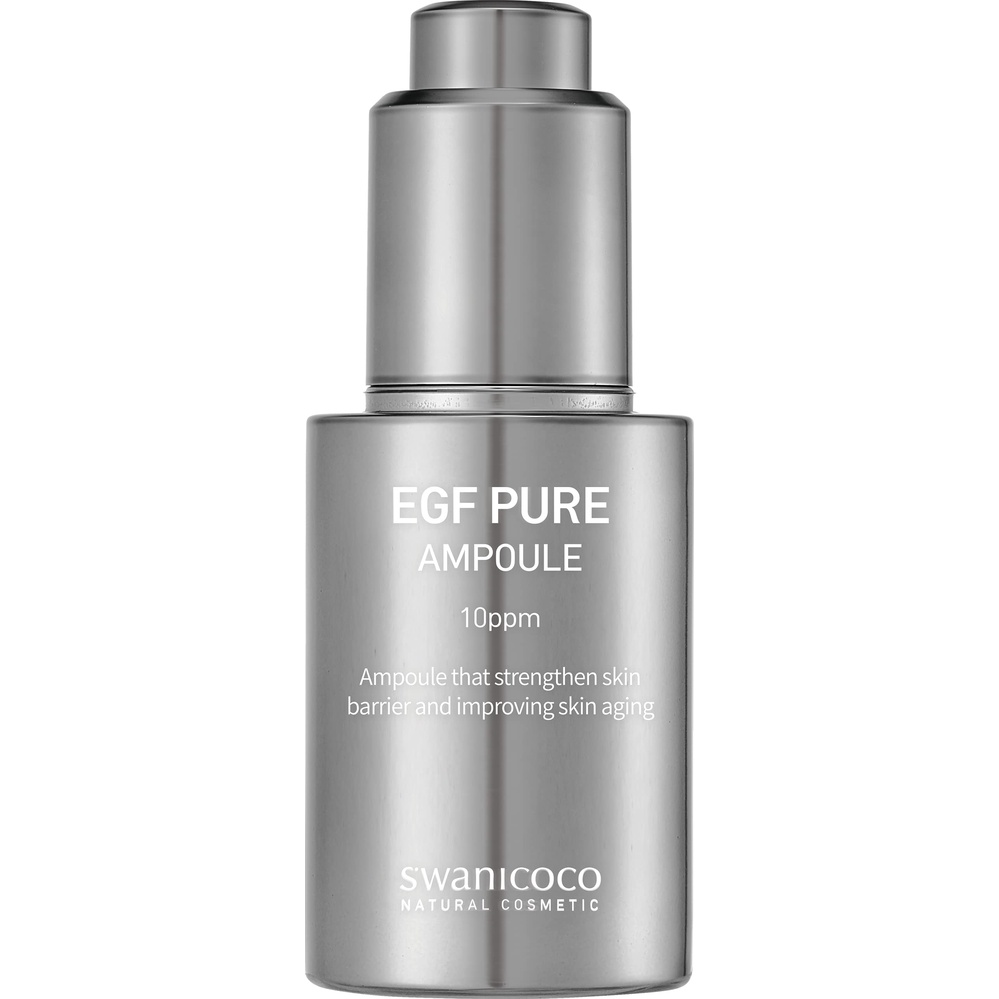 [พร้อมส่ง/สินค้าของแท้ 100%] Swanicoco : EGF RH PURE Ampoule 1ppm [30ml] & 10ppm [30ml]