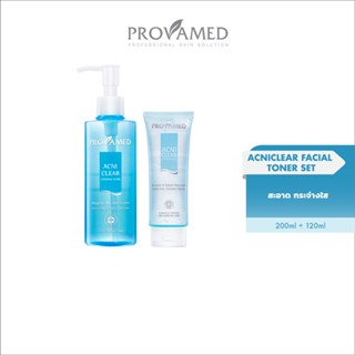 PROVAMED ACNICLEAR CLEANSING WATER 200 ML + PROVAMED ACNICLEAR CLEANSING GEL 120 ML