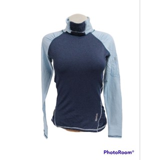 เสื้อยืดกีฬาแขนยาวหญิงแบรนด์ Reebok Size XS(Womens) มือ2