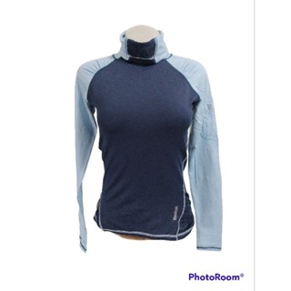 เสื้อยืดกีฬาแขนยาวหญิงแบรนด์ Reebok Size XS(Womens) มือ2