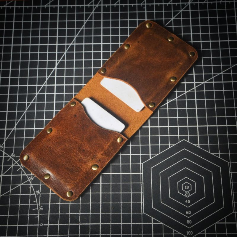 กระเป๋าหนังเเท้ใส่บัตร เคสหนังเเนววินเทจ C007 ซองใส่บัตร หนังเเท้