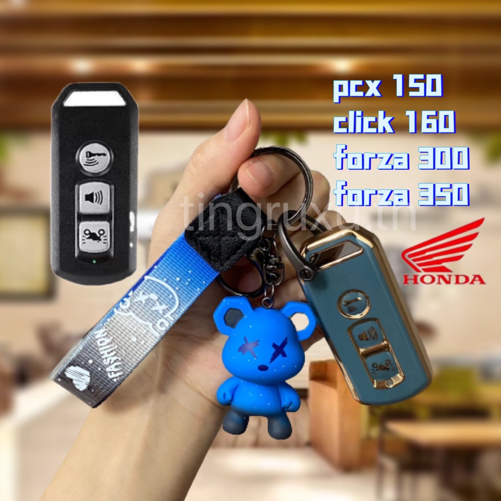 เคสกุญแจรีโมตจักรยาน TPU สําหรับ Honda PCX-160 PCX160 ADV 150 PCX160 Adv350 Adv350 LEAD125