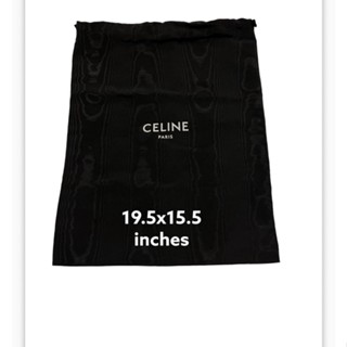 ถุงผ้า celine แท้ 13.5x10,11x15.5 และไซส์อื่นๆ