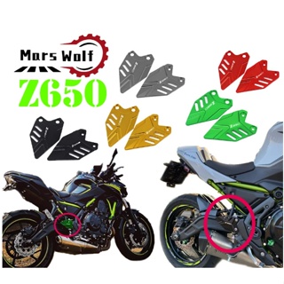 ชุดที่พักเท้าด้านหลัง อุปกรณ์เสริม สําหรับรถจักรยานยนต์ KAWASAKI Z650 Z 650 ninja 2018-2020