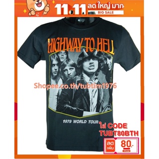 เสื้อวง Ac/Dc เสื้อวงร็อค เมทัล สากล เสื้อวินเทจ acdc เอซี/ดีซี ADC1706