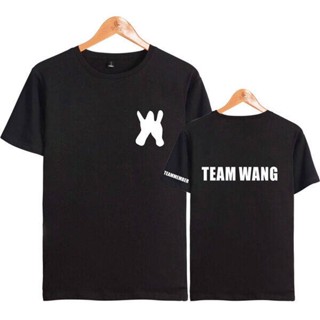 พร้อมส่ง เสื้อยืด TEAM WANG แบบ Jackson เสื้อยืดคอกลม