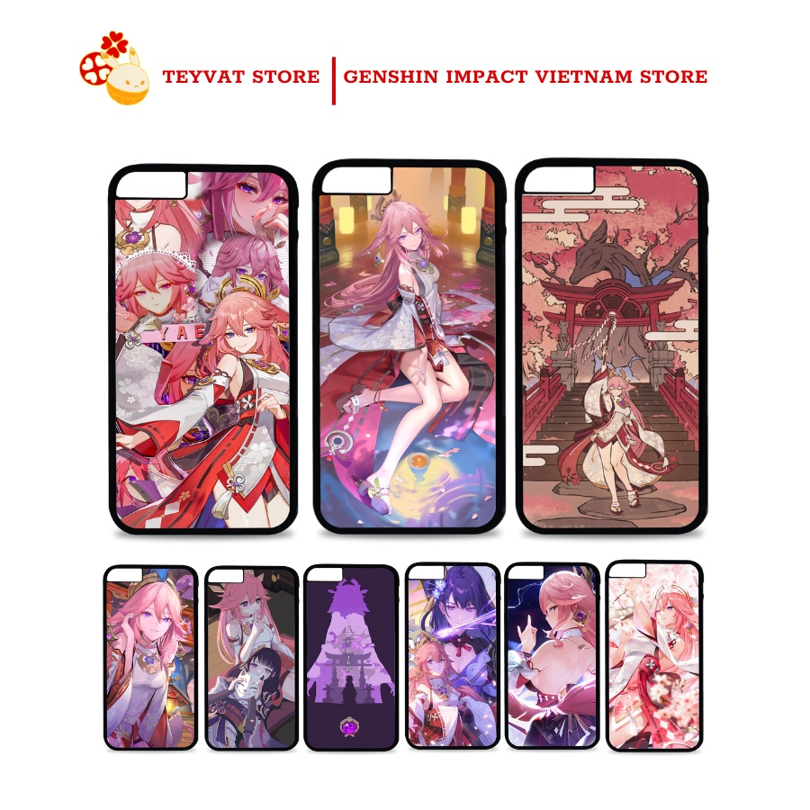 เคสโทรศัพท์ Yae Miko สําหรับรุ่นใหญ่