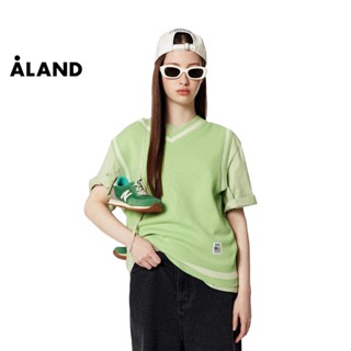 ALAND เสื้อกั้ก แบบสวม 5252 by oioi CRICKET KNIT VEST