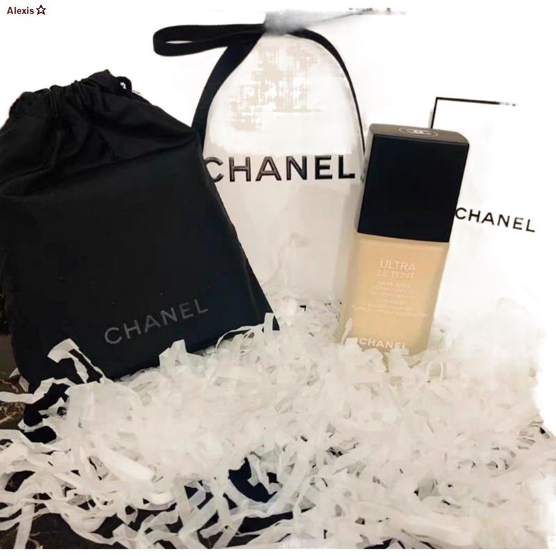 ส่งของที่กรุงเทพฯ✉❀แท้💯 ถุงผ้าหูรูด Chanel สีดำจากช้อป สกรีน ถุงผ้าแบรนด์เนม