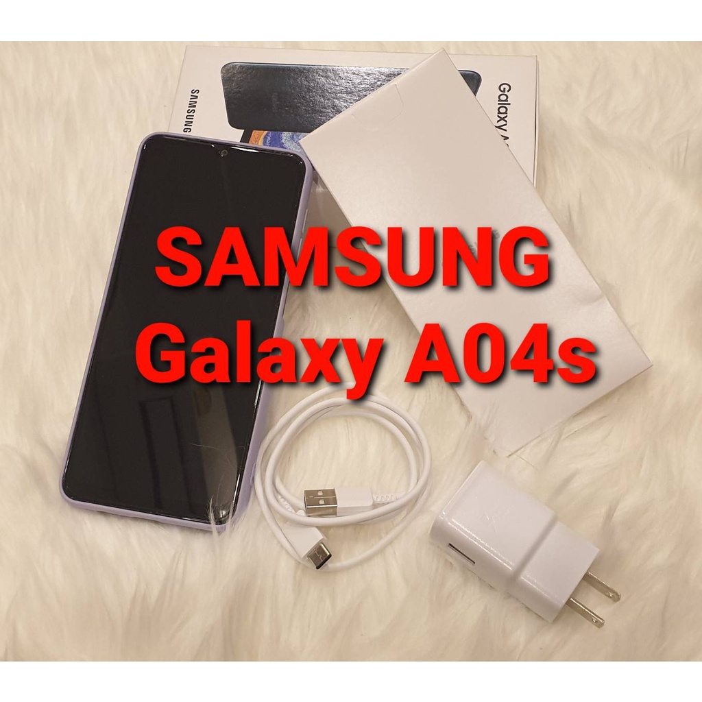 (มือสองเหมือนใหม่) สีเขียว Samsung Galaxy A04s (4/64GB)หน้าจอ 6.5” HD+ Refresh rate 90Hz สมูทไว