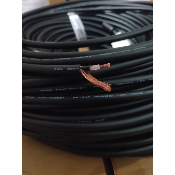 สายเครื่องมือและกีตาร์ mogami 2524 Made in Japan ดั้งเดิม