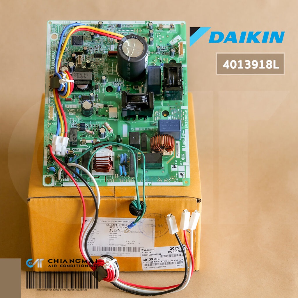 4013918 แผงวงจรแอร์ Daikin แผงบอร์ดแอร์ไดกิ้น แผงบอร์ดคอยล์ร้อน รุ่น RKM24NV2S อะไหล่แอร์ ของแท้ศูนย
