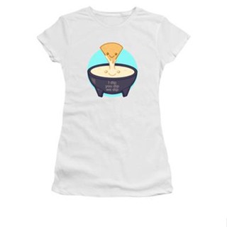 Chip and Dip Womens T-Shirt เสื้อยืดเท่ เสื้อยืดผู้หญิง