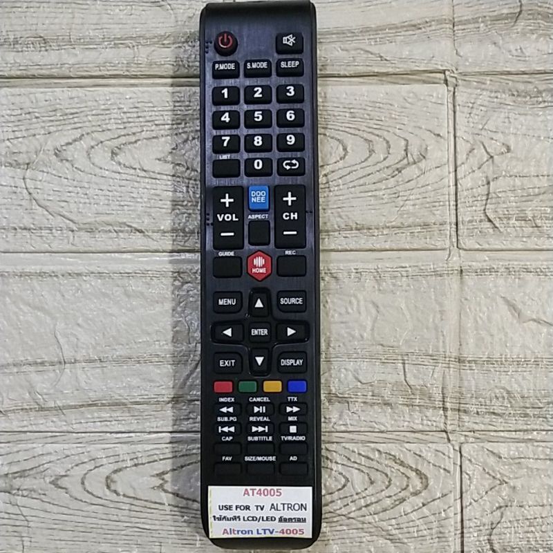 รีโมท TV Altron AT4005 รุ่น LTV-4005 ตามภาพใส่ถ่านใช้งานได้เลย