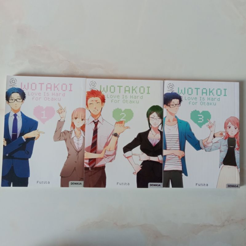 การ์ตูน / มังงะ Wotakoi: Love is Hard สําหรับ Otaku - Fujita - 1, 2, 3 [PRELOVED]