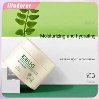 Ebug Yiluying Moisturizing Lanolin Face Cream ฤดูใบไม้ร่วงและฤดูหนาว Care Lotion Moisturizing Nutrition เพื่อป้องกันรอยแตกแห้ง,ผิวแห้ง,หล่อลื่นโลชั่นผิว HO