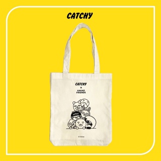 สินค้าสำหรับแถม!! CATCHY x Kakao Friends Shopping bag ถุงผ้า คาเคาเฟรนส์ ลิขสิทธิ์แท้ กระเป๋าผ้า ถุงผ้ารักษ์โลก