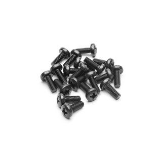 EK-Loop Phillips Head Screw Set M4x10mm - Black (20pcs)