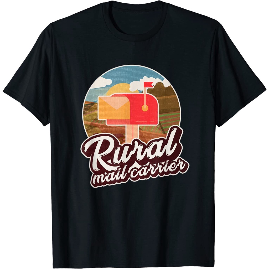 Mailman Post Worker Post Office - เสื้อยืดผู้ให้บริการไปรษณีย์ในชนบท