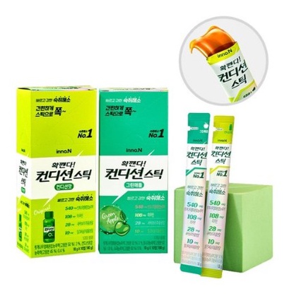[เกาหลี Inno.n]  Condition Stick เจลลี่แก้แฮงค์ เมาค้าง Hangover ของแท้จากเกาหลี มี2รสชาติ💜สต็อกพร้อ