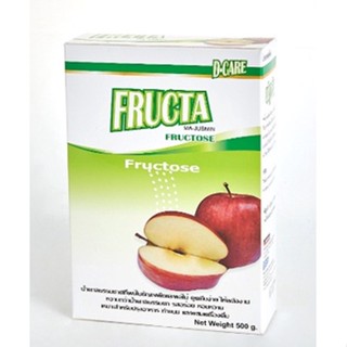 Fructa Fructose 500 g. ฟรุกต้า น้ำตาล ฟรุกโตส น้ำตาลฟรุกโตส น้ำตาลธรรมชาติจากธัญพืชและผลไม้