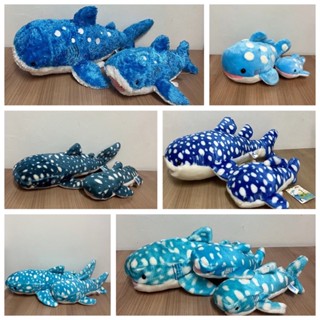 ตุ๊กตาฉลามวาฬ  ปลาฉลามวาฬ Whale Shark ปลาลายจุด ฉลาม ตุ๊กตาสัตว์น้ำ