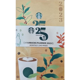 Limited ใหม่ กระเป๋า+ Planner Starbuck Rewards Planner 2023 - 2022 (2566-565)  Moleskine ของแท้พร้อมส่ง