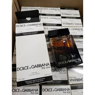 หล่อละลายค่าแม่ข๋าาา..... ซุกเพลินกันเลยทีเดียว Dolce &amp; Gabbana The One for men EDP  100ml กล่องเทส