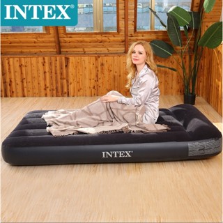 ที่นอนเป่าลม INTEX  ที่นอน เบาะนอน PILLOW REST CLASSIC DOWNY AIRBED