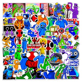 สติกเกอร์กราฟฟิตี้ ลาย friends roblox rainbow friends กันน้ํา สําหรับติดตกแต่งแก้วน้ํา กระเป๋าเดินทาง 50 แผ่น