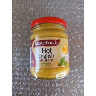 Masterfoods Hot English Mustard ซอสมัสตาร์ด รสเผ็ด 175g ราคาพิเศษ