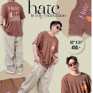 QCLOTH พร้อมส่ง ลาย HATE ผ้าหนานุ่ม ♥️