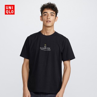 เสื้อยืดลําลองสําหรับผู้ชาย/ผู้หญิง แขนสั้น (UT) Basquiat 426824 Uniqlo