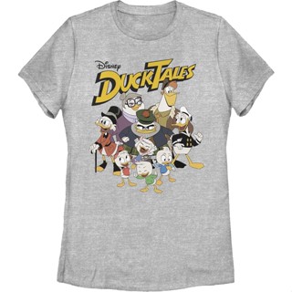 Womens The Gangs All Here DuckTales Shirt เสื้อ ยืด ผู้ชาย เสื้อยืดชาย